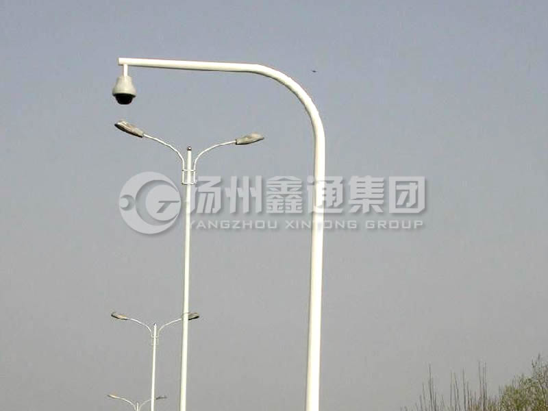 DJG-014，電子警察桿，彎臂球機(jī)桿