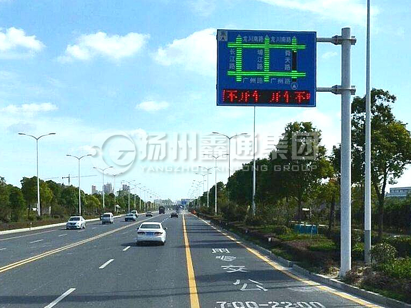 YDP-020，誘導(dǎo)屏桿，流量情報(bào)板立桿